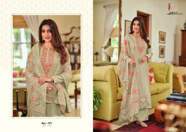 Eba Nyra 3 Beautiful Silk Embroidery Salwar